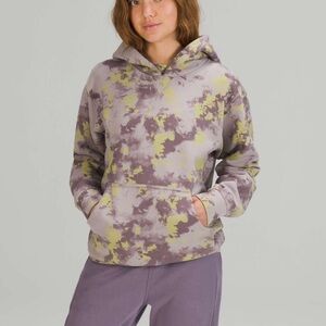 lululemon athletica Purple and Yellow Tie-Dye Hoodie